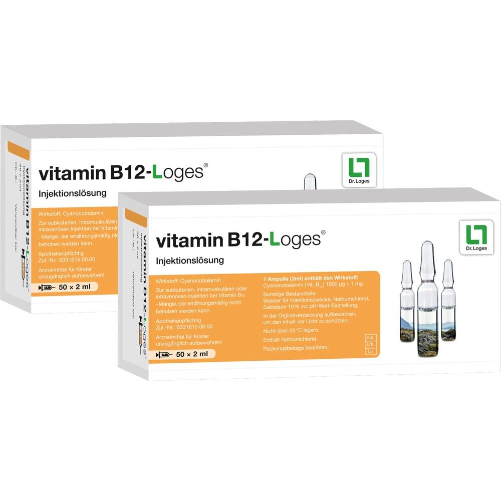 VITAMIN B12-LOGES Injektionslösung Amp.