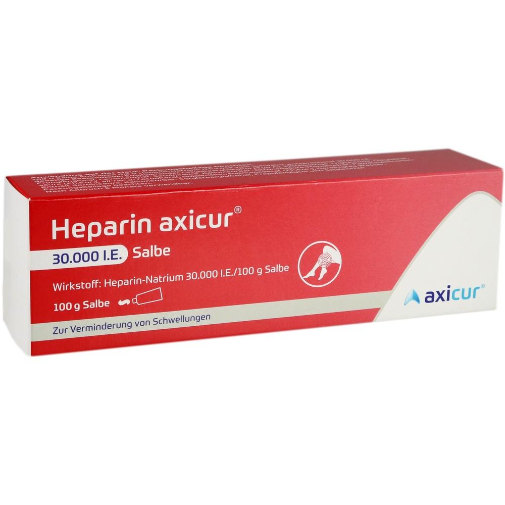 HEPARIN AXICUR 30.000 I.E. Salbe