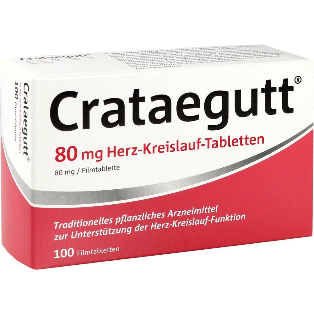 CRATAEGUTT 80 mg Herz-Kreislauf-Tabletten