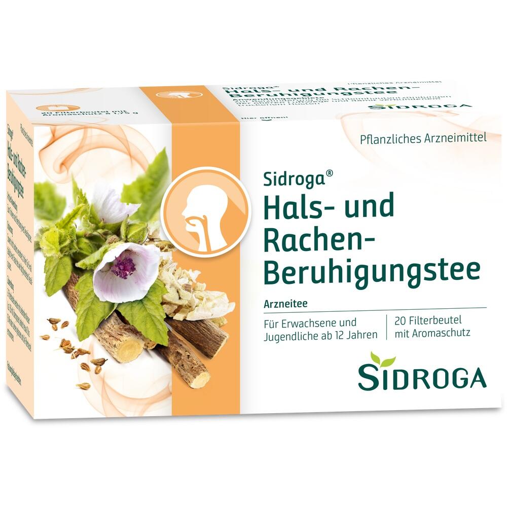 SIDROGA Hals- und Rachen-Beruhigungstee Filterbtl.