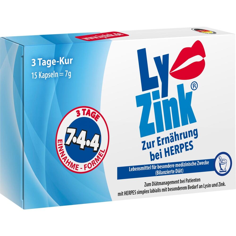 LY ZINK GEGEN HERPES Kapseln