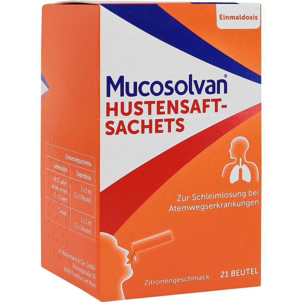 MUCOSOLVAN Hustensaft-Portionsbeutel 30 mg/5 ml