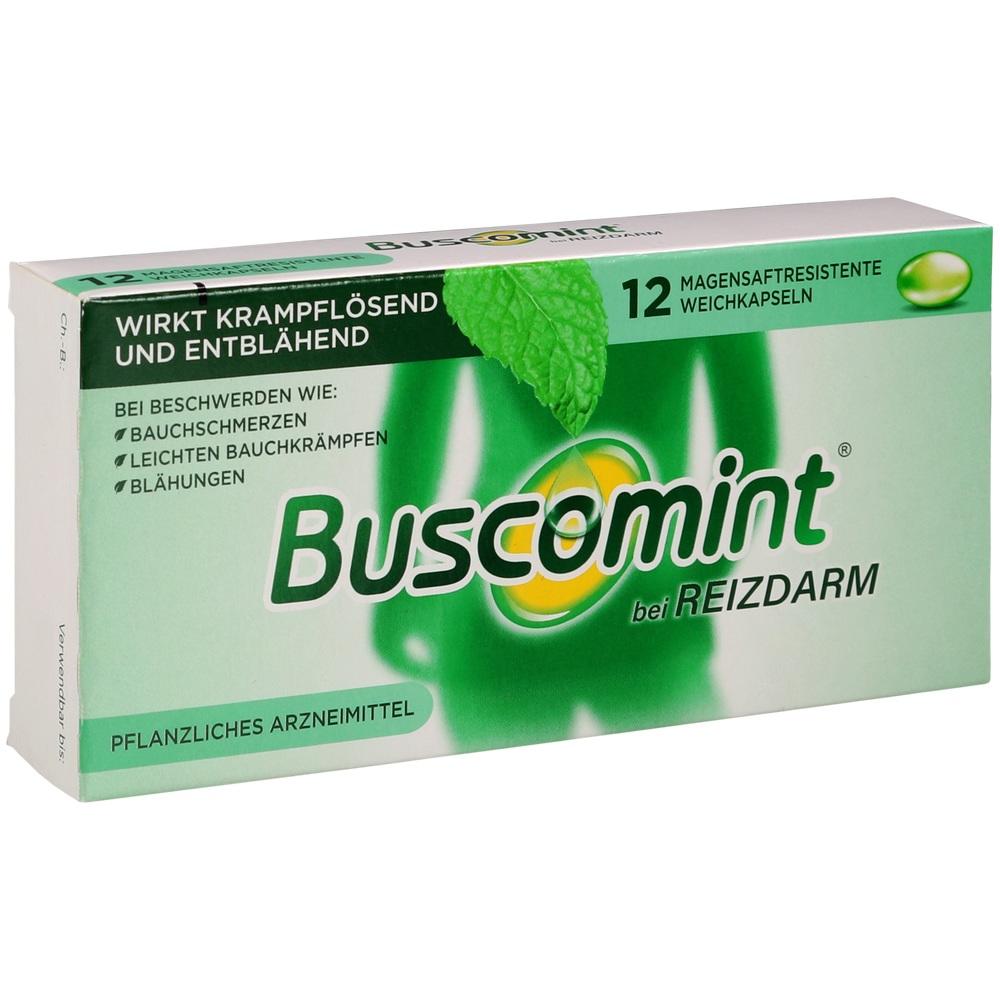 BUSCOMINT bei Reizdarm 0,2 ml magensaftr.Weichkps.