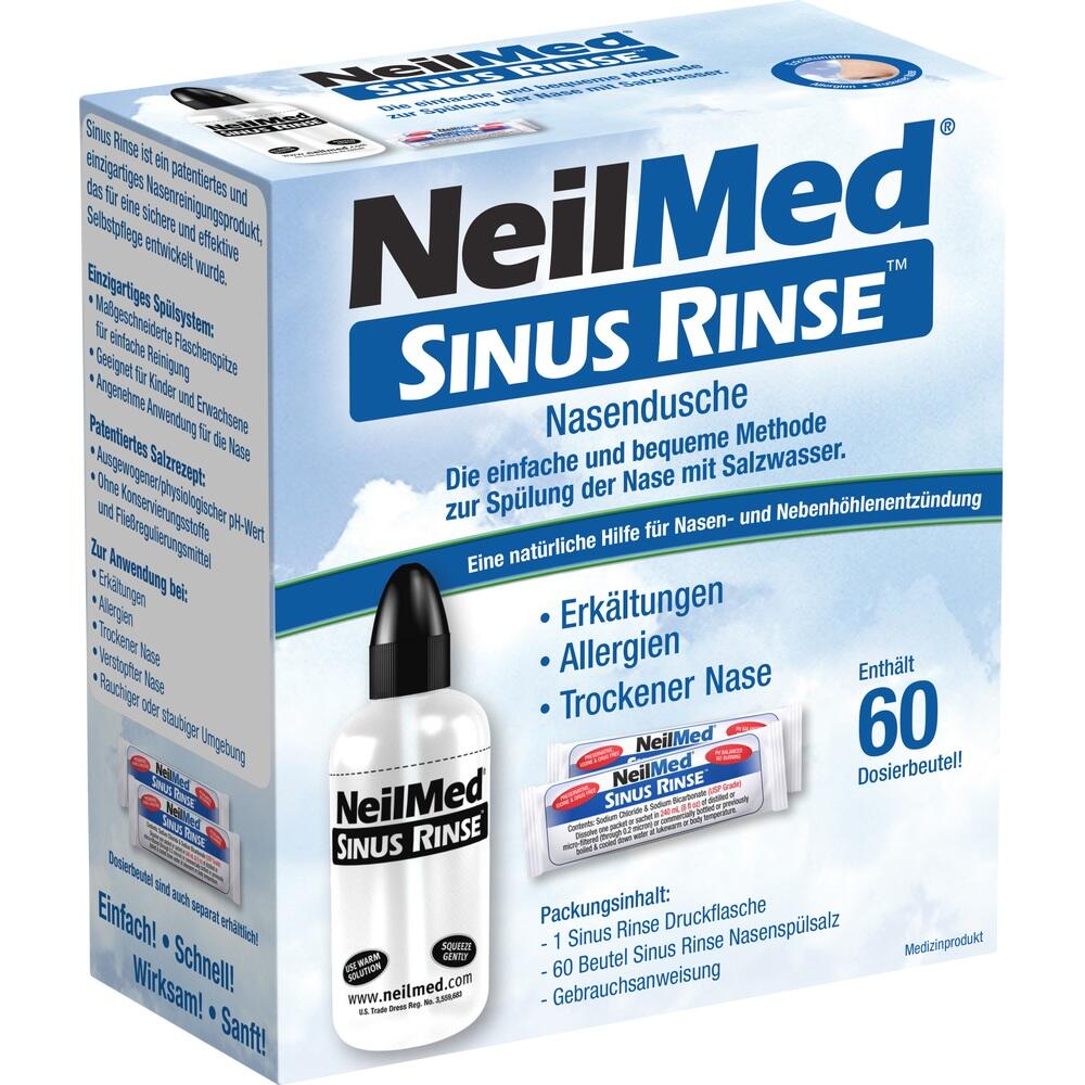 NEILMED Sinus Rinse Nasendusche+60 Btl.Spülsalz