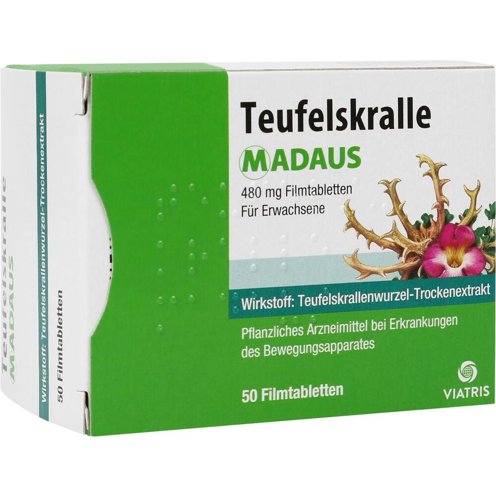 TEUFELSKRALLE MADAUS Filmtabletten