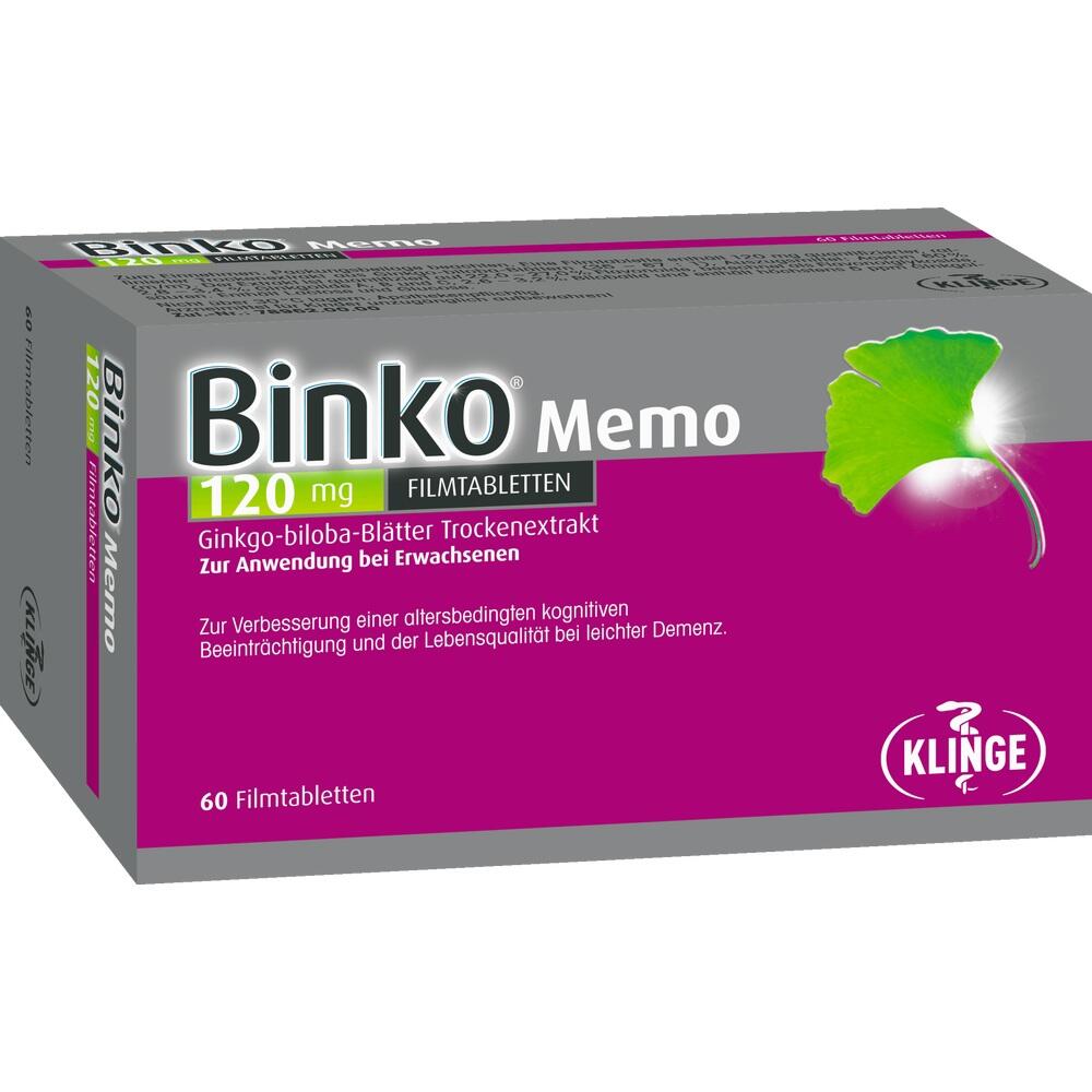 BINKO Memo 120 mg Filmtabletten