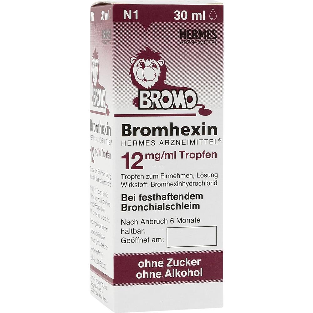 BROMHEXIN Hermes Arzneimittel 12 mg/ml Tropfen
