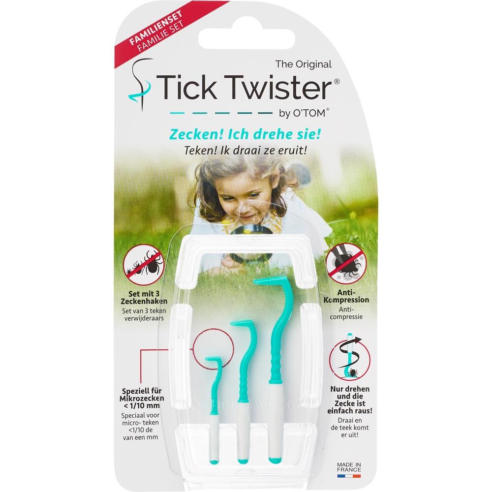 ZECKENHAKEN mit Silikongriff 3 Größen