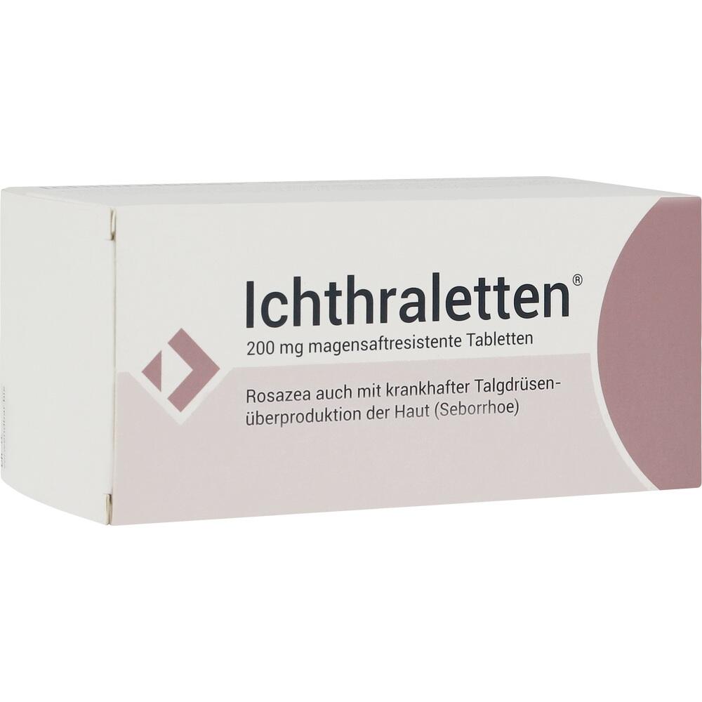 ICHTHRALETTEN 200 mg magensaftresistente Tabletten