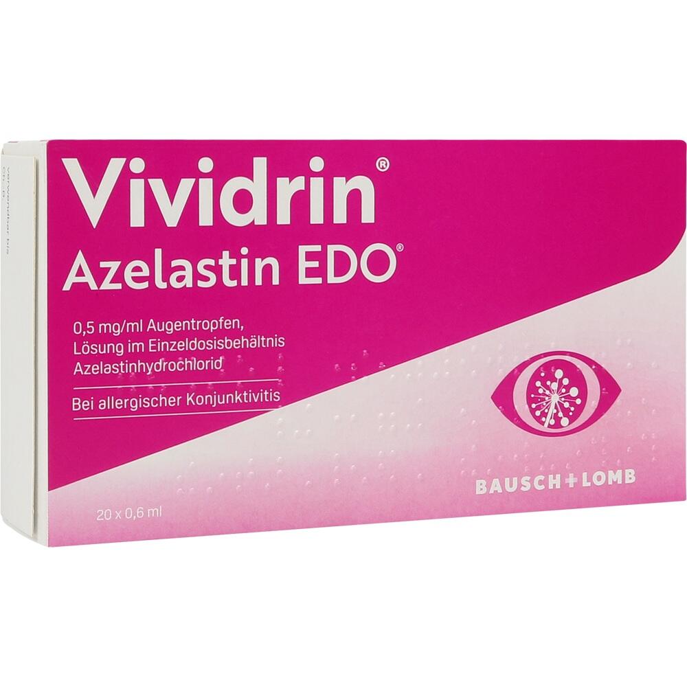VIVIDRIN Azelastin EDO 0,5 mg/ml Augentr.Lsg.i.EDP