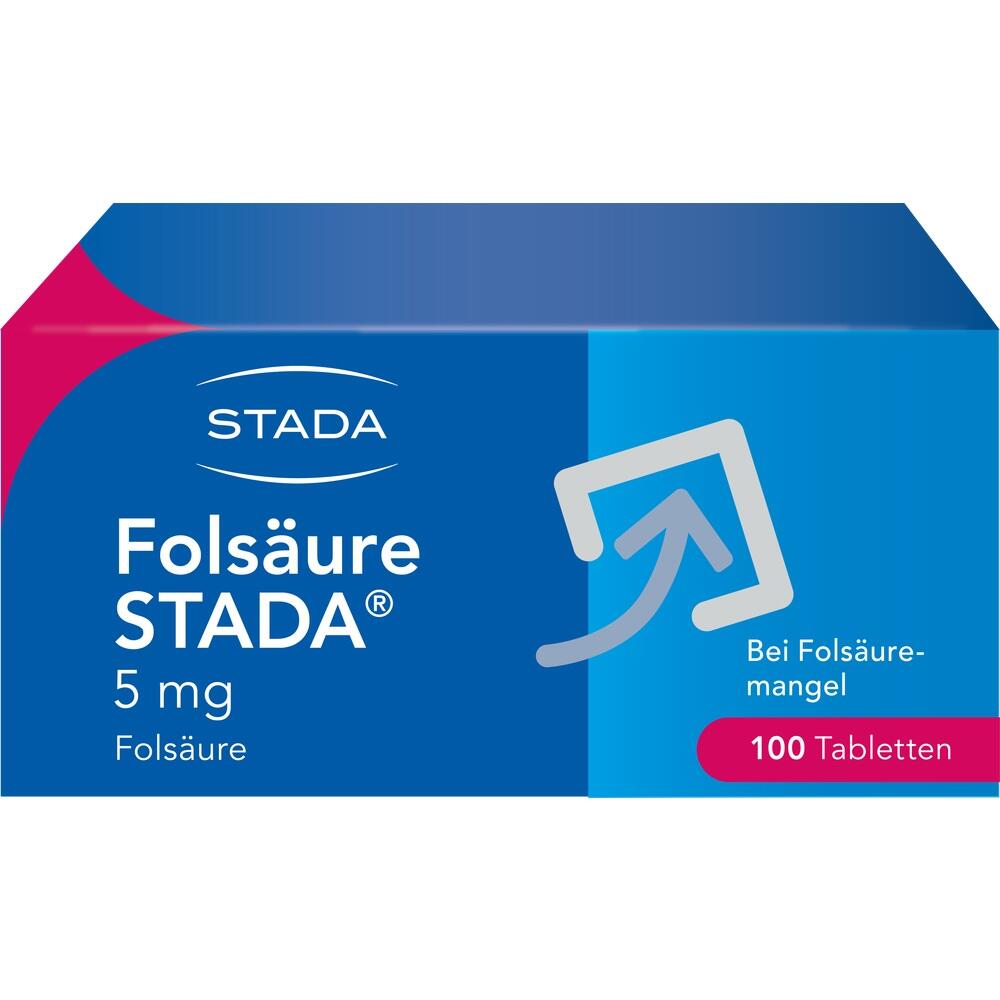 FOLSÄURE STADA 5 mg Tabletten