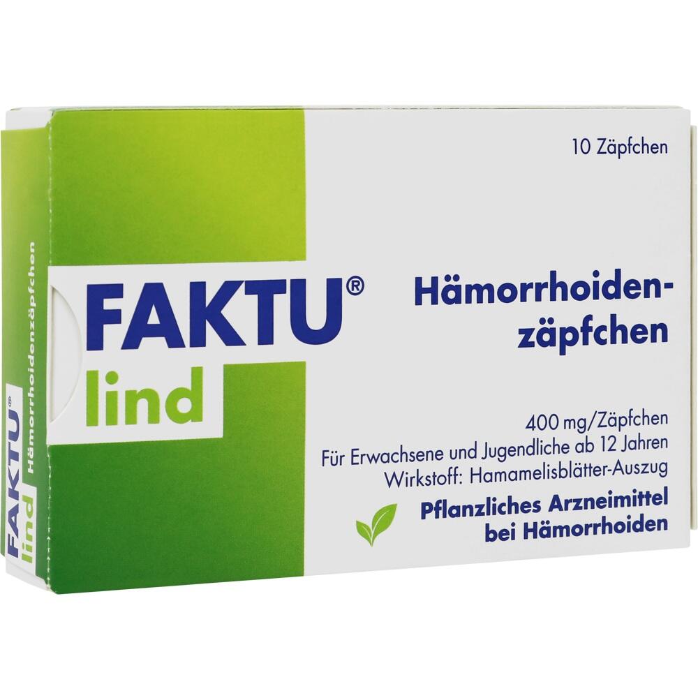 FAKTU lind Hämorrhoidenzäpfchen