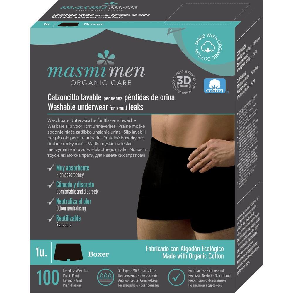 BIO INKONTINENZ Men Boxershorts waschb.Gr.S MASMI