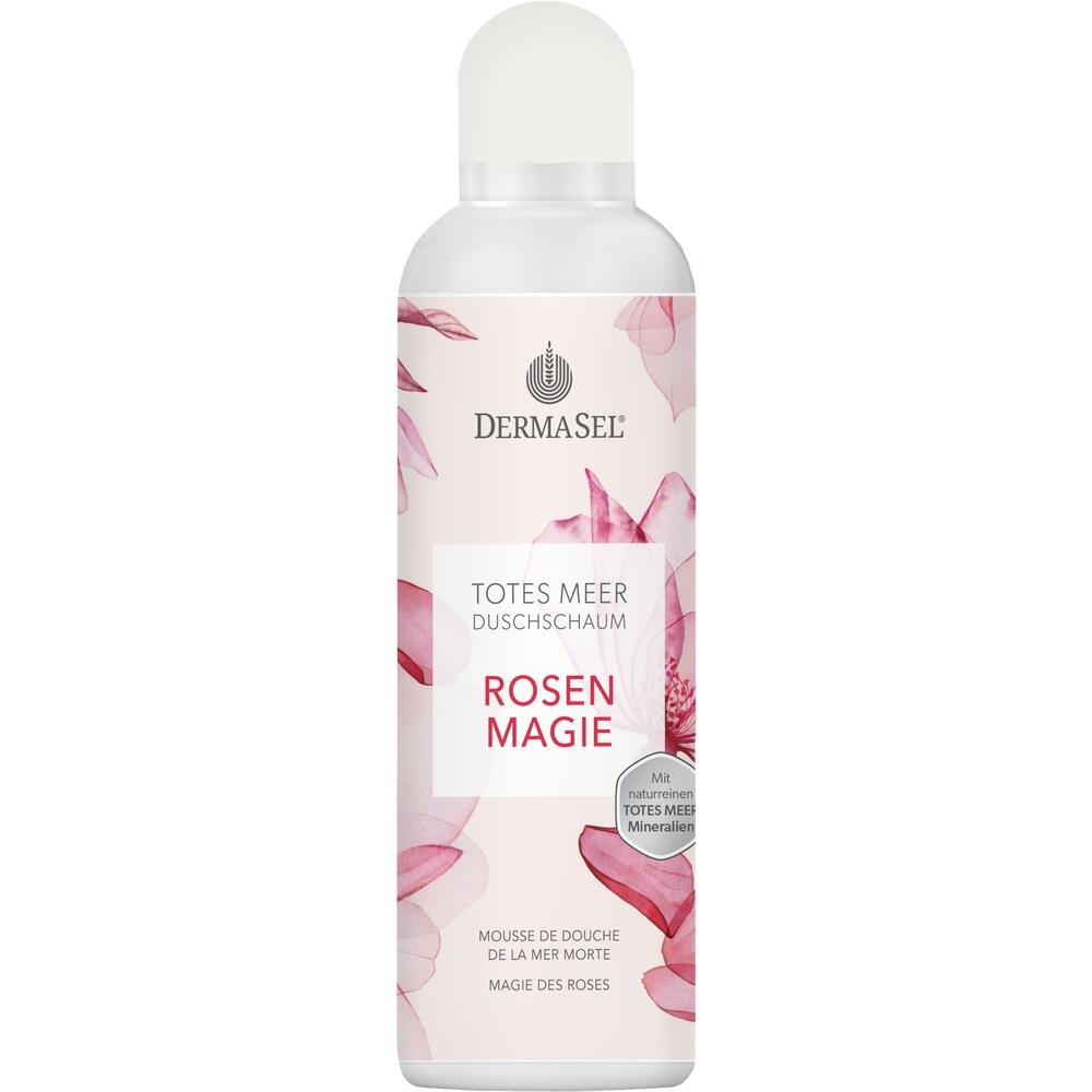 DERMASEL Totes Meer Duschschaum Rosen Magie