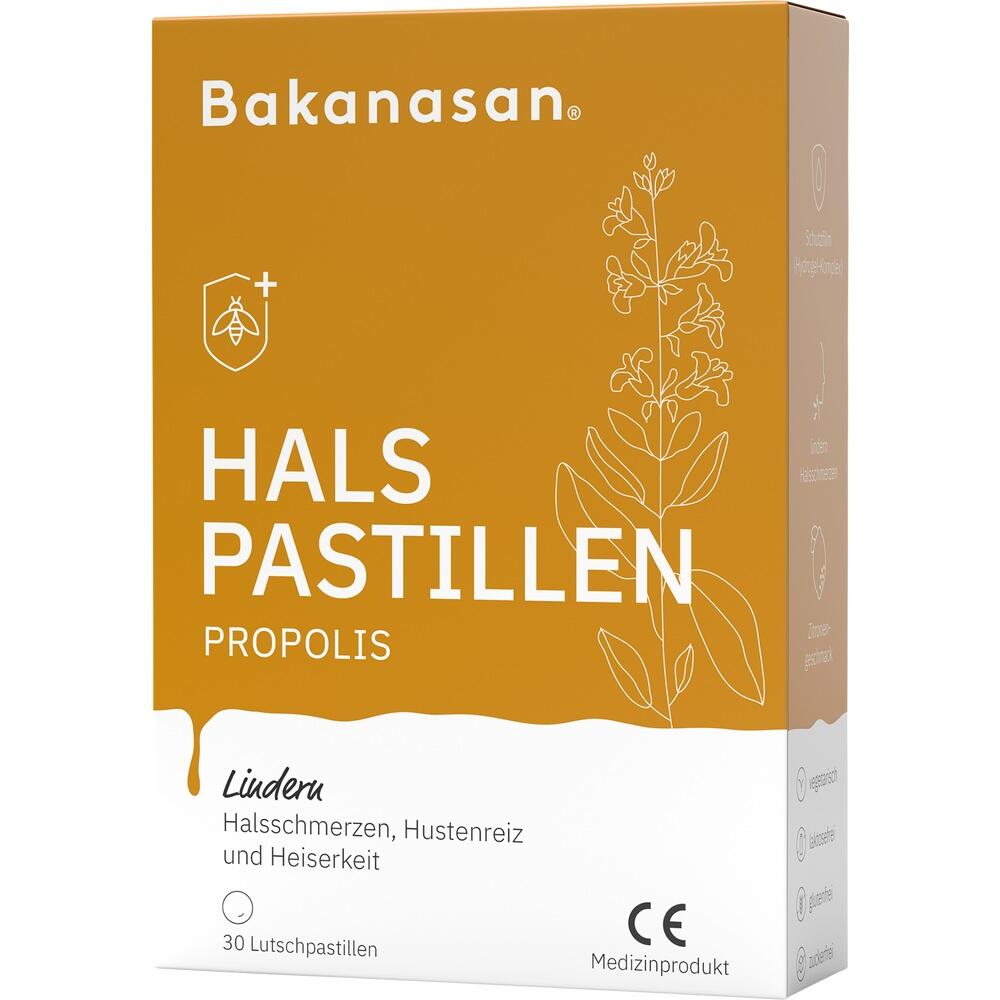BAKANASAN Halspastillen Propolis