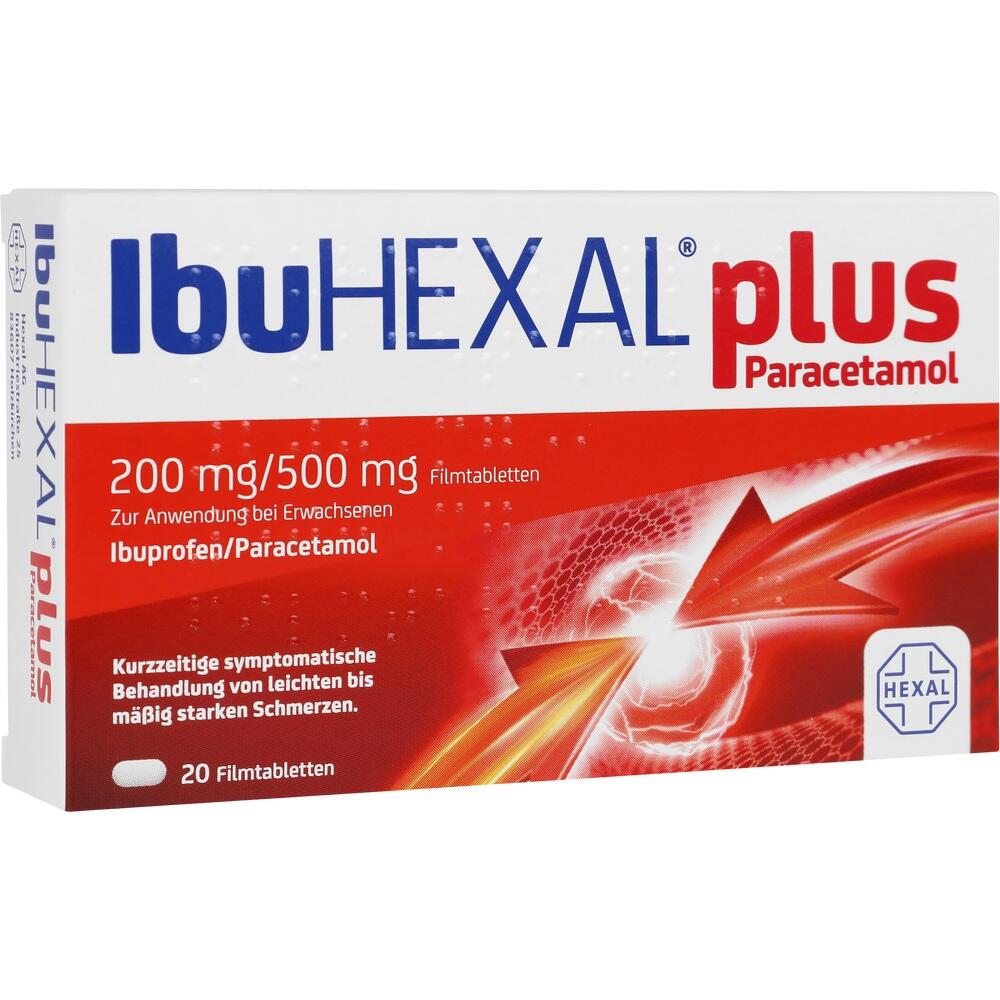 IBUHEXAL plus Paracetamol 200 mg/500 mg Filmtabl.