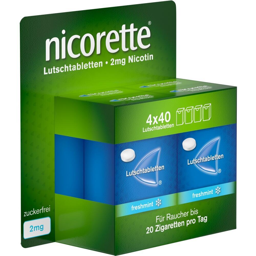NICORETTE freshmint 2 mg Lutschtabletten gepresst