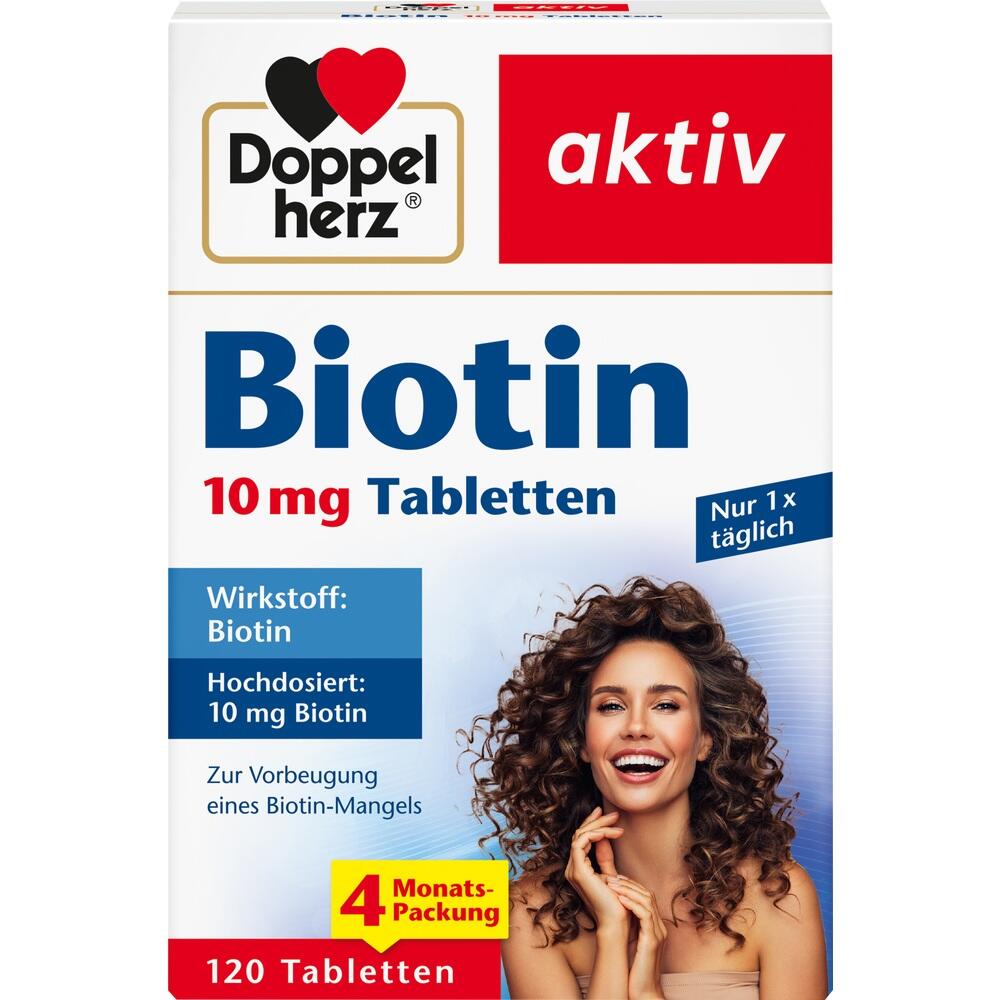 DOPPELHERZ Biotin 10 mg Tabletten