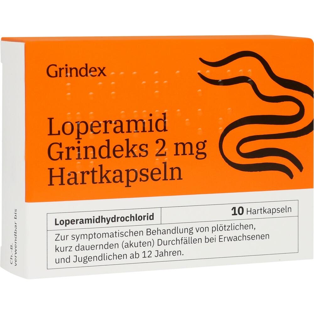 LOPERAMID Grindeks 2 mg Hartkapseln