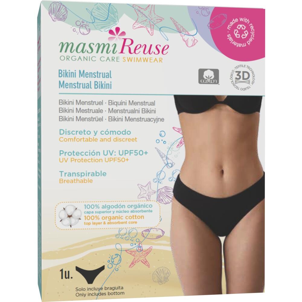 BIO PERIODENBIKINIHOSE Gr.M Bio Baumwolle MASMI