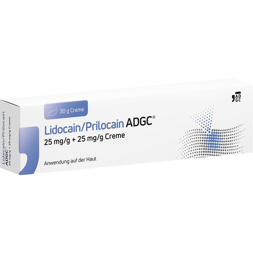 LIDOCAIN/PRILOCAIN ADGC 25 mg/g + 25 mg/g Creme